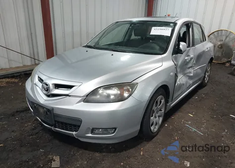 2008 Mazda Mazda3 S Touring z USA, uszkodzony, nr VIN JM1BK343681147888